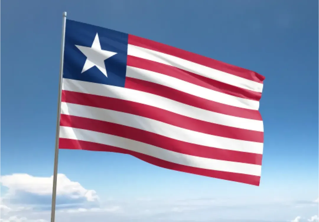 Liberia Visa Flag