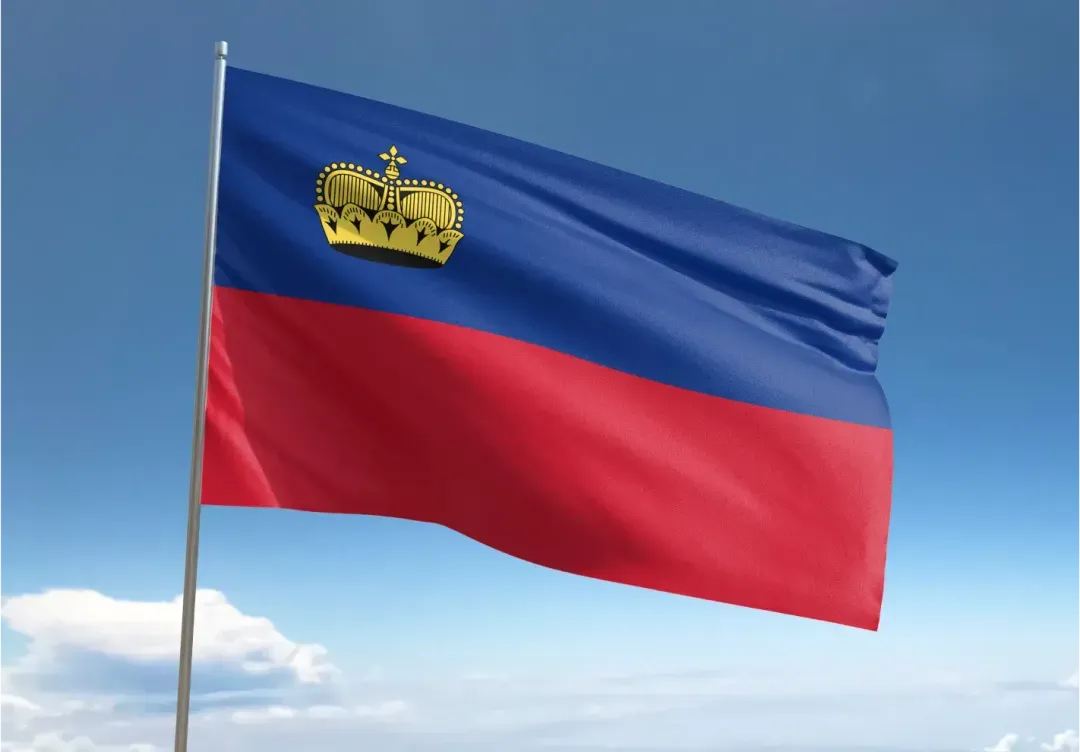 Liechtenstein Visa Flag