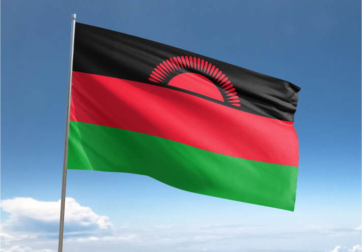 Malawi Visa Flag