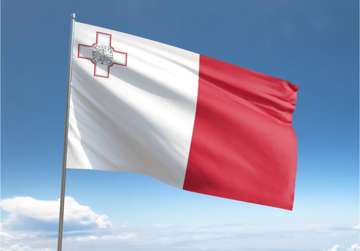 Malta Visa Flag