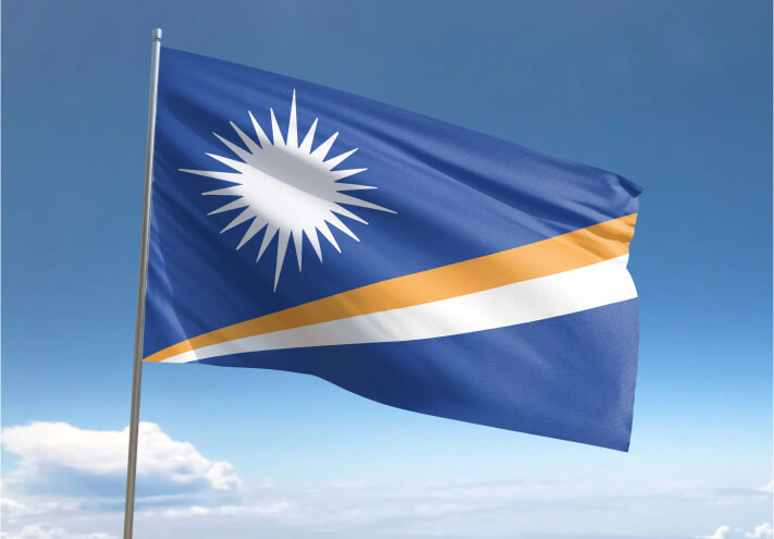Marshall Islands Visa Flag