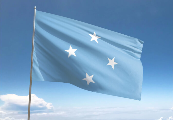 Micronesia Visa Flag