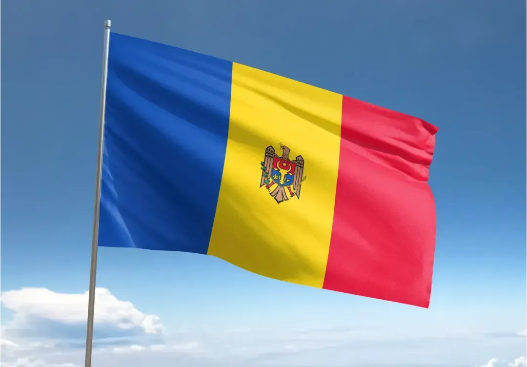 Moldova Visa Flag
