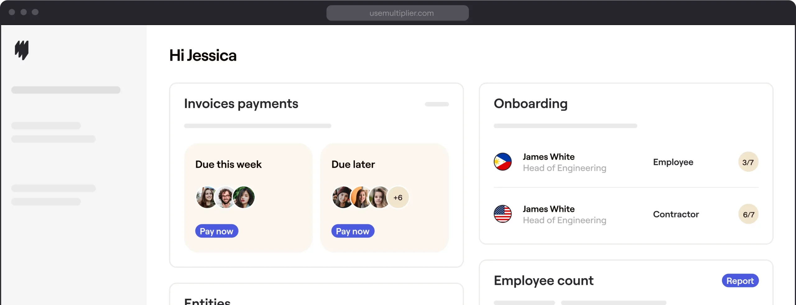 Onboard, pay and manage anyone in the world